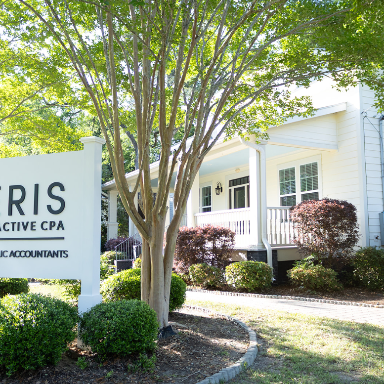 Veris CPA - Summerville location -outside the office